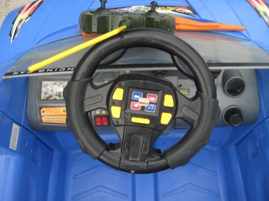 รถไฟฟ้าสำหรับเด็ก รุ่นพิเศษขับธรรมดาและบังคับรีโมทพร้อมกันได้