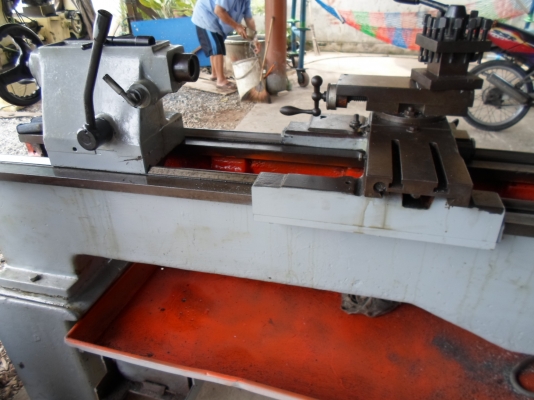 แท่นกลึง 6 ฟุต เกียร์บล็อก 3 เพลา พร้อมใช้ เครื่องเงียบ 80,000