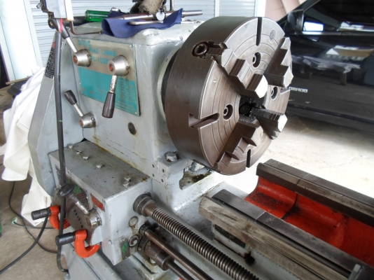 แท่นกลึง 6 ฟุต เกียร์บล็อก 3 เพลา พร้อมใช้ เครื่องเงียบ 80,000