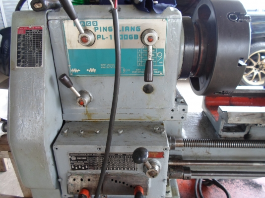 แท่นกลึง 6 ฟุต เกียร์บล็อก 3 เพลา พร้อมใช้ เครื่องเงียบ 80,000