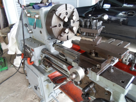 แท่นกลึง 6 ฟุต เกียร์บล็อก 3 เพลา พร้อมใช้ เครื่องเงียบ 80,000