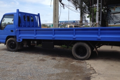 ขาย ISUZU NPR66LX5 ยาว 5 เมตร กระบะเหล็ก เครื่อง 4HF1 120แรง แอร์เย็น มีวิทยุ คัซซีสวย