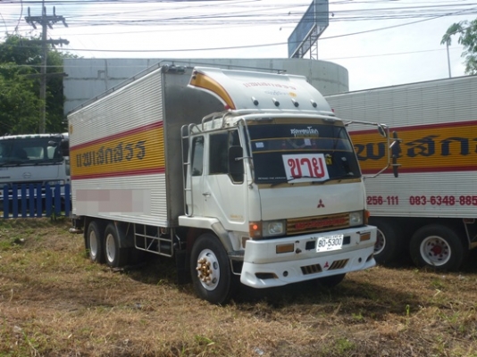 ขายรถสภาพสวยพร้อมใช้งาน MITSUBISHI FUSO  10 ล้อ 1 เพลา ตู้เปียก เครื่อง 195 HP 6 สูบ