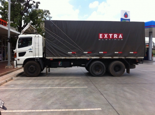 HINO MEGA FL 220 Hp กระบะล่องงามๆ ถูกๆครับ (ทีมงานรถคุณภาพ)