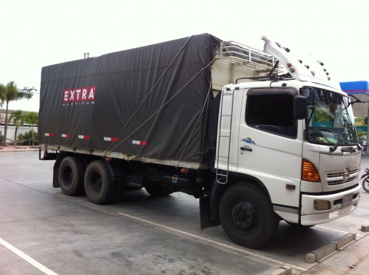 HINO MEGA FL 220 Hp กระบะล่องงามๆ ถูกๆครับ (ทีมงานรถคุณภาพ)