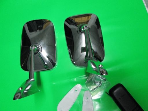 กระจก  แก้ม รถ โบราณ