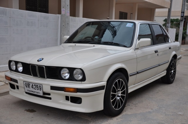 ขาย BMW E30 320i เครื่อง sr20 turbo ฝาดำหลังหัก ช่วงล่าง skyline ดิสเบรก 4 ล้อ แรงๆ พร้อมใช้