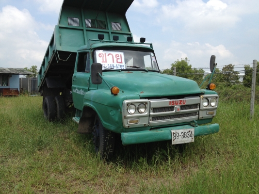 ขาย isuzu 6 ล้้อ หน้ายาว กระบะดั๊ม เอกสารเล่มทะเบียน