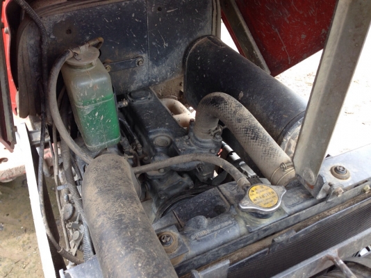 คูโบต้า L3408 4 WD 2 เพลาพร้อมโรตารี่ปั่นดิน