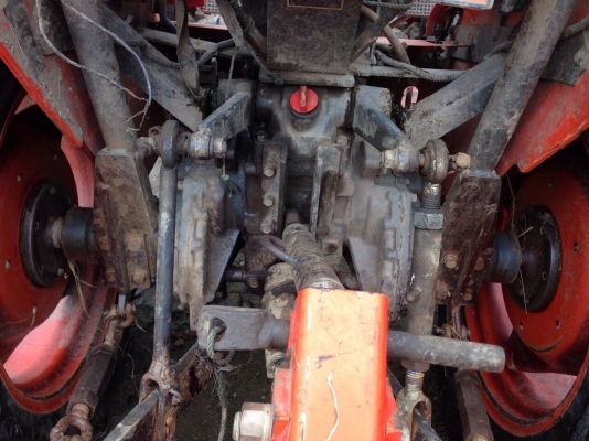 คูโบต้า L3408 4 WD 2 เพลาพร้อมโรตารี่ปั่นดิน