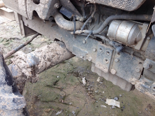 คูโบต้า L3408 4 WD 2 เพลาพร้อมโรตารี่ปั่นดิน