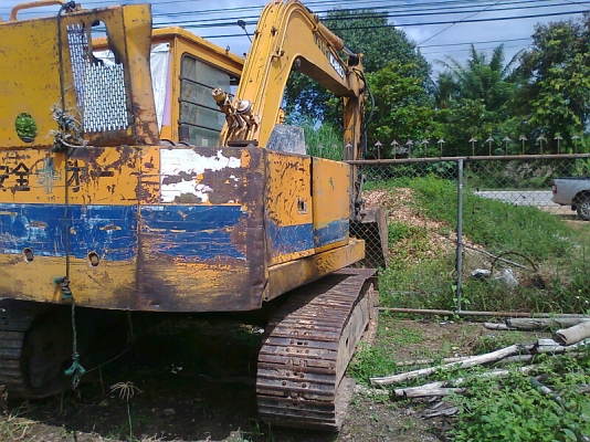 รถแบคโฮ KOBELCO SK903 เท่า PC60-3 มีลายหัวแย๊กซ์ และหัวแย๊กซ์ NPK พร้อมใช้แถมฟรี.