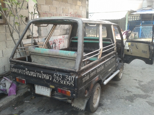 กะป้อซูซูกิ ST90 กะบะสแตนเลส ทะเบียนขาด4ปี