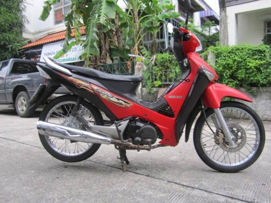 ยังไงก็ขาย wave125 sไฟเลี้ยวบังลมปี49รถบ้านชุดโอนครบ