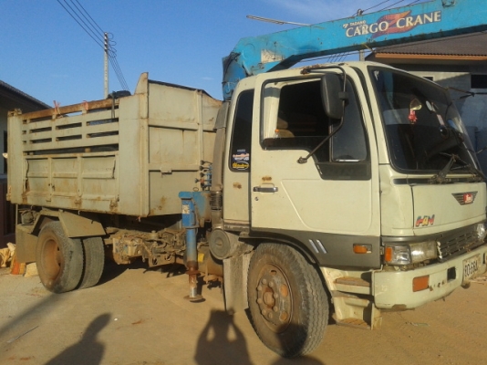 6 ล้อดั้มใหญ่ HINO FF3H เครื่อง H07D 195 แรง ออกห้างมือเดียว