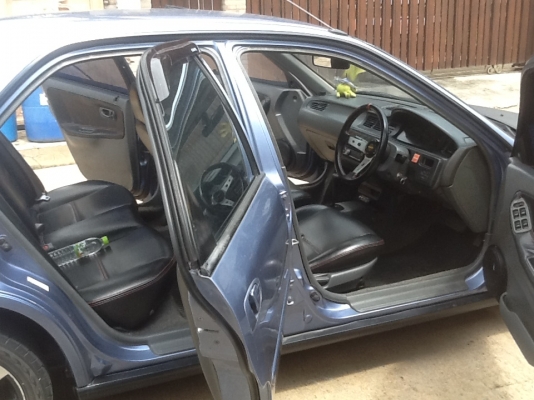 ค.VTECหัวฉีด16V รถบ้านสวยเดิมบางดีพร้อมใช้ เซฟLPG23กม/ล cd MP3 max15 คอนโซลตัวนอก ทุกระบบการขับขี่ดี