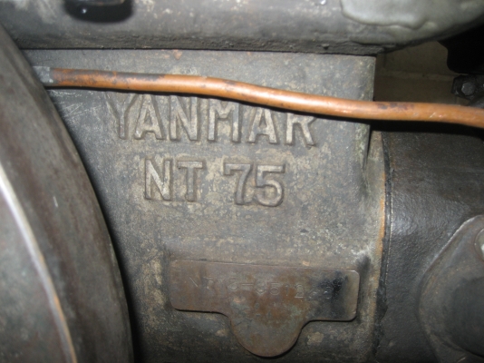 ขายเครื่องยนต์YANMAR พร้อมแท่นวาง