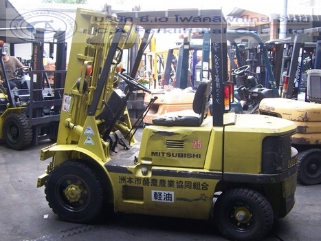 ขาย รถโฟล์คลิฟท์ MITSUBISHI รุ่น FD25