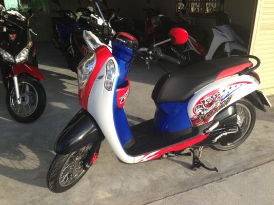 ขาย Honda Scoopy i ปี55 ไมล์แท้ 3 พันโล รถสวยมาก