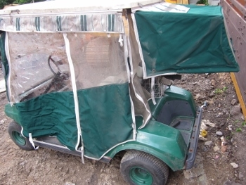 รถกอล์ฟ Club car สภาพดี พร้อมใช้ เครื่องเบนซิน 2 ที่นั่ง = ราคา 48,000 บาท