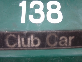 รถกอล์ฟ Club car สภาพดี พร้อมใช้ เครื่องเบนซิน 2 ที่นั่ง = ราคา 48,000 บาท