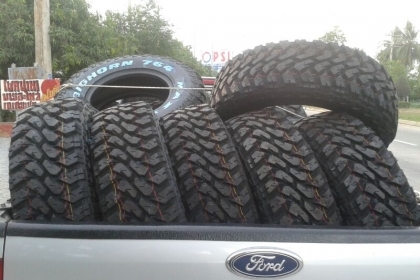 ขายยางMud MAXXIS BIGHORN 764 ขนาด245/75R16ปี13ของใหม่10PR ราคาพิเศษชุดละ 19,800บาท