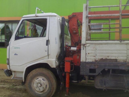 ขาย FB113 ยาว 5 เมตร 117 แรง ติดเครน TADANO 2.5 ตัน เครื่องดี แชชซีสวย เฟือง F หน้า- หลัง