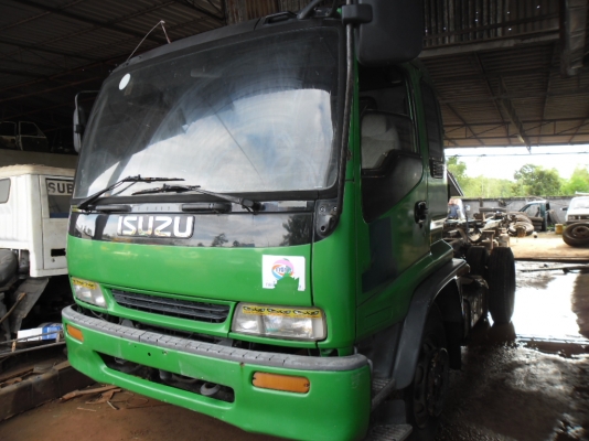 ขายหัวคัสซี ISUZU DEGA195 EURO 1 เครื่องดี คัสซีมีสนิมนิดหน่อยทะเบียนพร้อม สำหรับไปต่อดั้ม