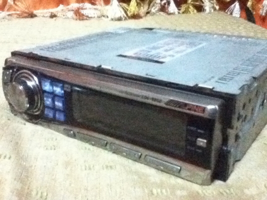ขายวิทยุMP3  Alpine รุ่น CDE-9852 ใช้ได้ปกติขายถูกๆๆ 1500.-