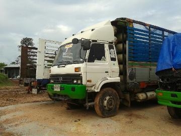 ขายรถ Nissan CMW430 290 แรงม้า NGV100\% ดั๊มอลูมิเนียมแม่ลูก ลูก 3 เพลา 1,680,000 บาท ต่อรองกันได้ 081-2661830 มนตรี