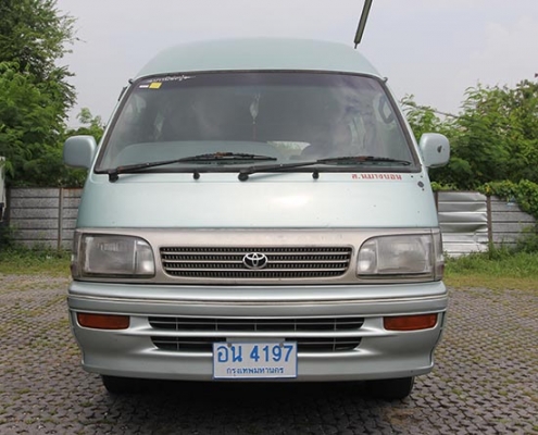 ขายรถตู้ Toyota Commuter 1996 หลังคาสูง LPG ลงเล่มแล้ว