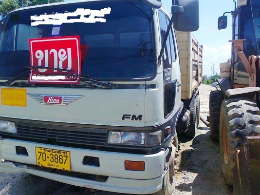 รถสิบล้อสองเพลาดั้ม HINO FM 3MF รหัสคัสซี 3M KLA เกียร์ฟุลเล่อร์ รถสวยกริ๊บ มีทะเบียนครบ ราคาต่อรองได้.