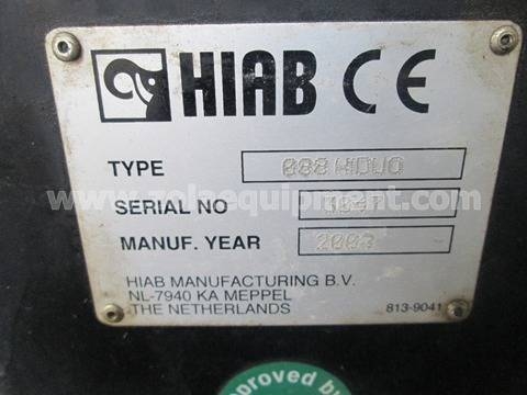 เครนพับ HIAB รุ่น 088-HIDUO เก่ายุโรป น้ำหนักยกประมาณ 2.7 ตัน,ยืดได้ประมาณ 8 เมตร 081-981-9339 บุ๋ม