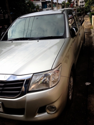 ขายดาวน์ Toyota cab 2012 แค็ปเปิดได้รุ่น VIGO แชมป์ เครื่องเบนซิน2700cc ไม่ได้ติดแก็ส รถวิ่ง30,000กิโลแท้  ขายดาวน์ 85,000