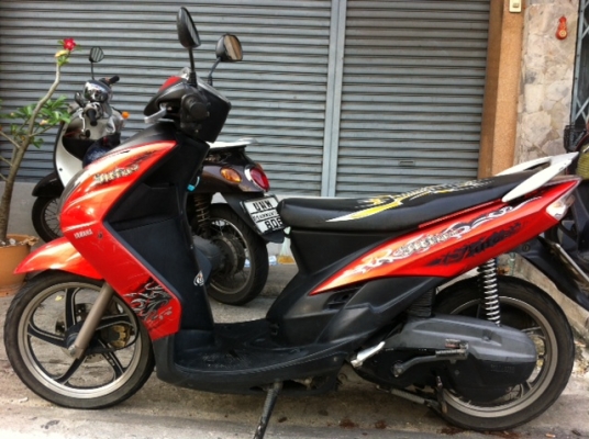 Yamaha Mio ปี52 ล้อแม๊ก เครื่องดี ชุดโอนครบ Yamaha Mio ปี52 ล้อแม๊ก เครื่องดี ชุดโอนครบ