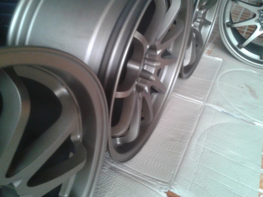 ล้อCE28สีBRน้ำตาลไหม้(งานROTA)18"ใส่ 5รู 100x114หน้า9.5"/หลัง10" ET30(ไม่มีแตกร้าว! สภาพสวยจัด !) 16,500.-