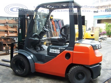 ขาย รถโฟล์คลิฟท์ TOYOTA รุ่น 8FD25