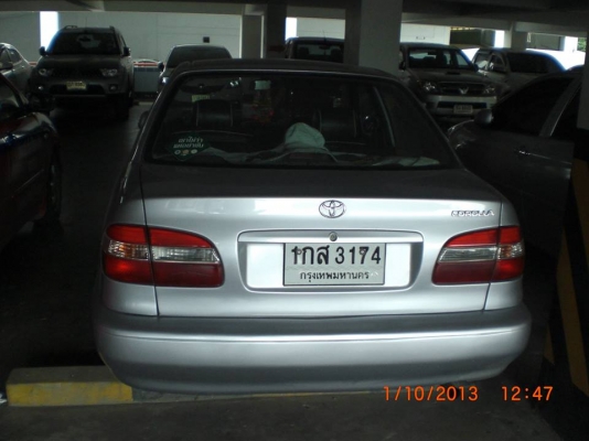 TOYOTA COROLLA ไฮทอร์ค ตัวท็อป 1.6GXI สีบรอนซ์เงิน ทะเบียนกทม. TOYOTA COROLLA ไฮทอร์ค ตัวท็อป 1.6GXI สีบรอนซ์เงิน ทะเบียนกทม.