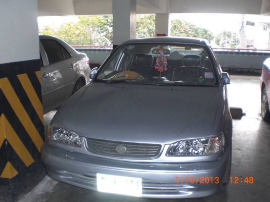 TOYOTA COROLLA ไฮทอร์ค ตัวท็อป 1.6GXI สีบรอนซ์เงิน ทะเบียนกทม.