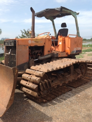 ขาย** D3 ฮิตาชิ DX75M เครื่อง4สูบ จอร์นเดียร์ ประหยัดน้ำมัน เกียร์ทอร์ก หน้า4หลัง4 ใบมีดสไลด์6ทิศทาง พร้อมใช้งาน