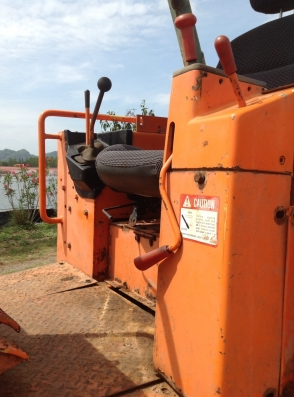 ขาย** D3 ฮิตาชิ DX75M เครื่อง4สูบ จอร์นเดียร์ ประหยัดน้ำมัน เกียร์ทอร์ก หน้า4หลัง4 ใบมีดสไลด์6ทิศทาง พร้อมใช้งาน