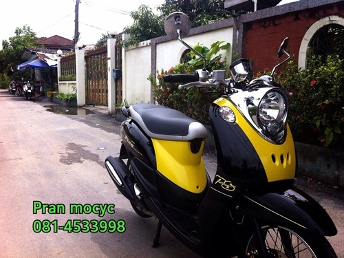 yamaha finoสีดำเหลือง รถปีนี้ค่ะ yamaha finoสีดำเหลือง รถปีนี้ค่ะ