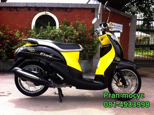 yamaha finoสีดำเหลือง รถปีนี้ค่ะ yamaha finoสีดำเหลือง รถปีนี้ค่ะ