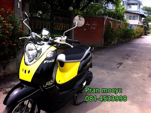 yamaha finoสีดำเหลือง รถปีนี้ค่ะ yamaha finoสีดำเหลือง รถปีนี้ค่ะ