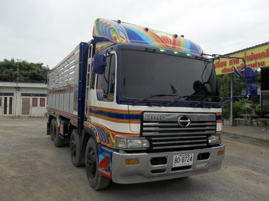 ขายด่วนรถบรรทุก12ล้อHINO โปรเซียเครื่องP11C 320แรง กระบะปรีเนียมดั้ม