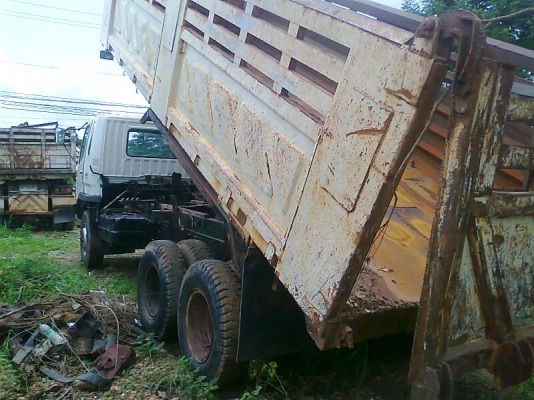 รถสิบล้อ MITSU MITSUBISHI FN627 M6 ปี51 260 แรงม้า รถสภาพใหม่กริ๊บทั้งคัน.