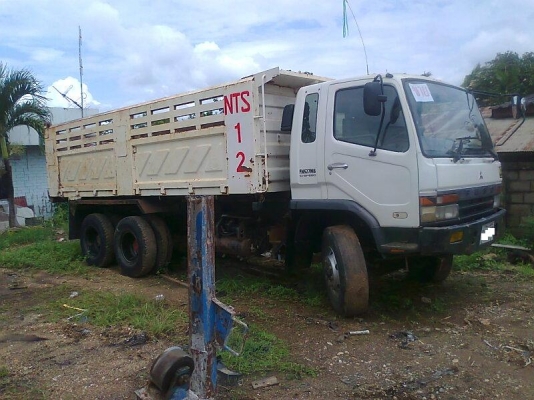 รถสิบล้อ MITSU MITSUBISHI FN627 M6 ปี51 260 แรงม้า รถสภาพใหม่กริ๊บทั้งคัน.