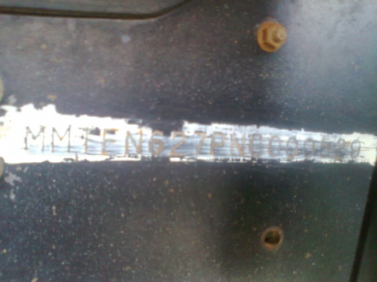 รถสิบล้อ MITSU MITSUBISHI FN627 M6 ปี51 260 แรงม้า รถสภาพใหม่กริ๊บทั้งคัน.