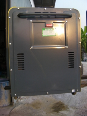 เครื่องปั่นไฟ5KVAดีเซลของใหม่ราคา32500บาทยี่ห้อASHITA