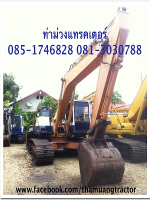 ขาย รถแบคโฮ PC200-5 สภาพเดิมๆ พร้อมใช้งาน ราคา 900,000 บาท ท่าม่วงแทรคเตอร์ 085-1746828 081-3030788